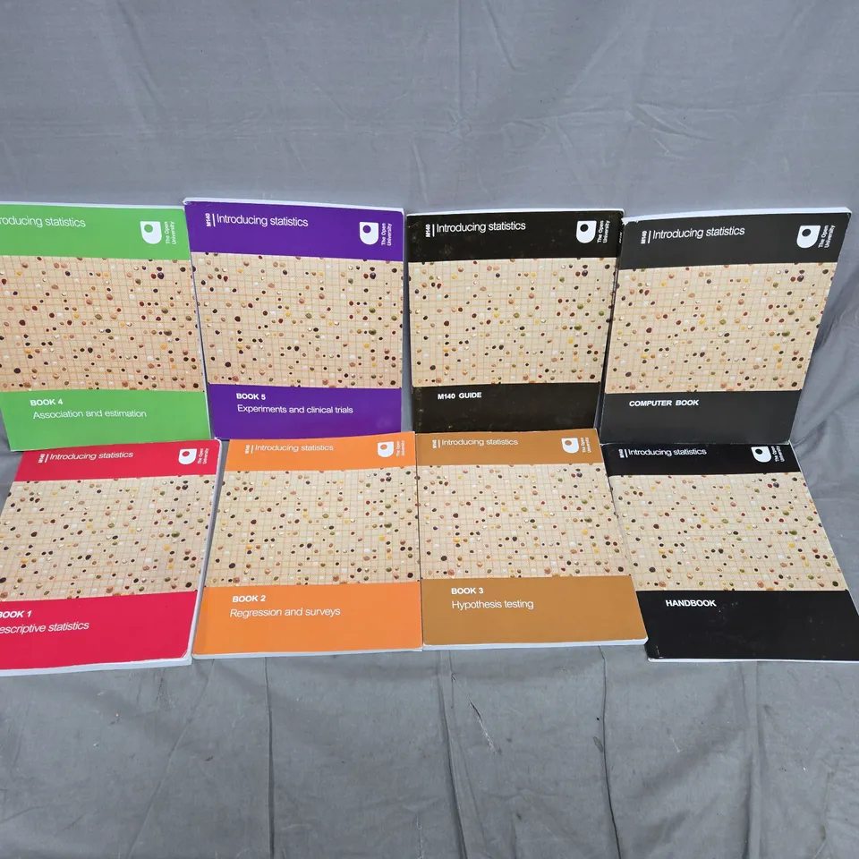 THE OPEN UNIVERSITY INTRODUCING STATISTICS 8 BOOK SET