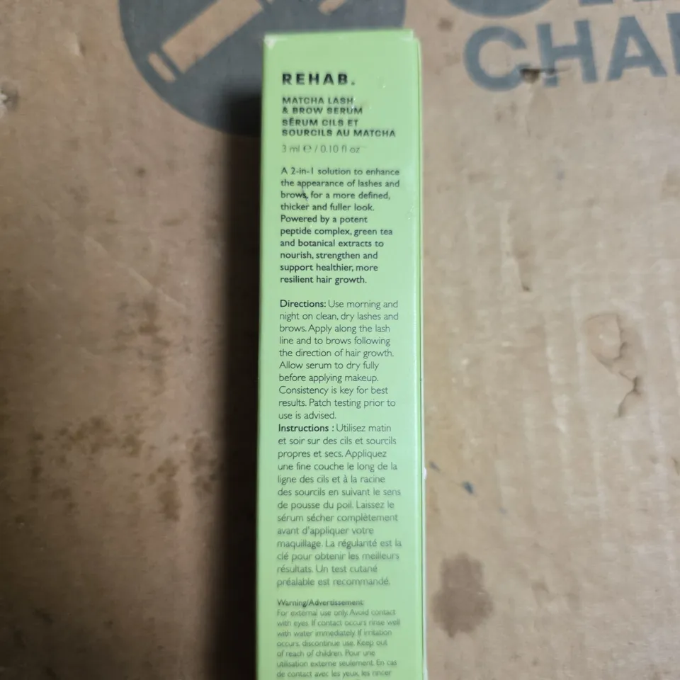 REHAB MATCHA LASH & BROW SERUM – 3 ML