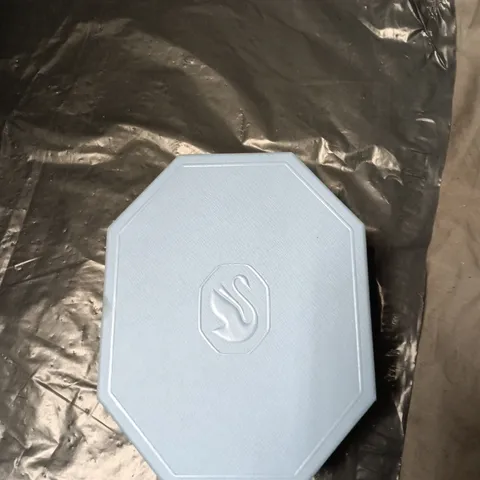 SWAROVSKI CRYSTAL TENNIS BRACELET IN GOLD-TONE SETTING – BOXED