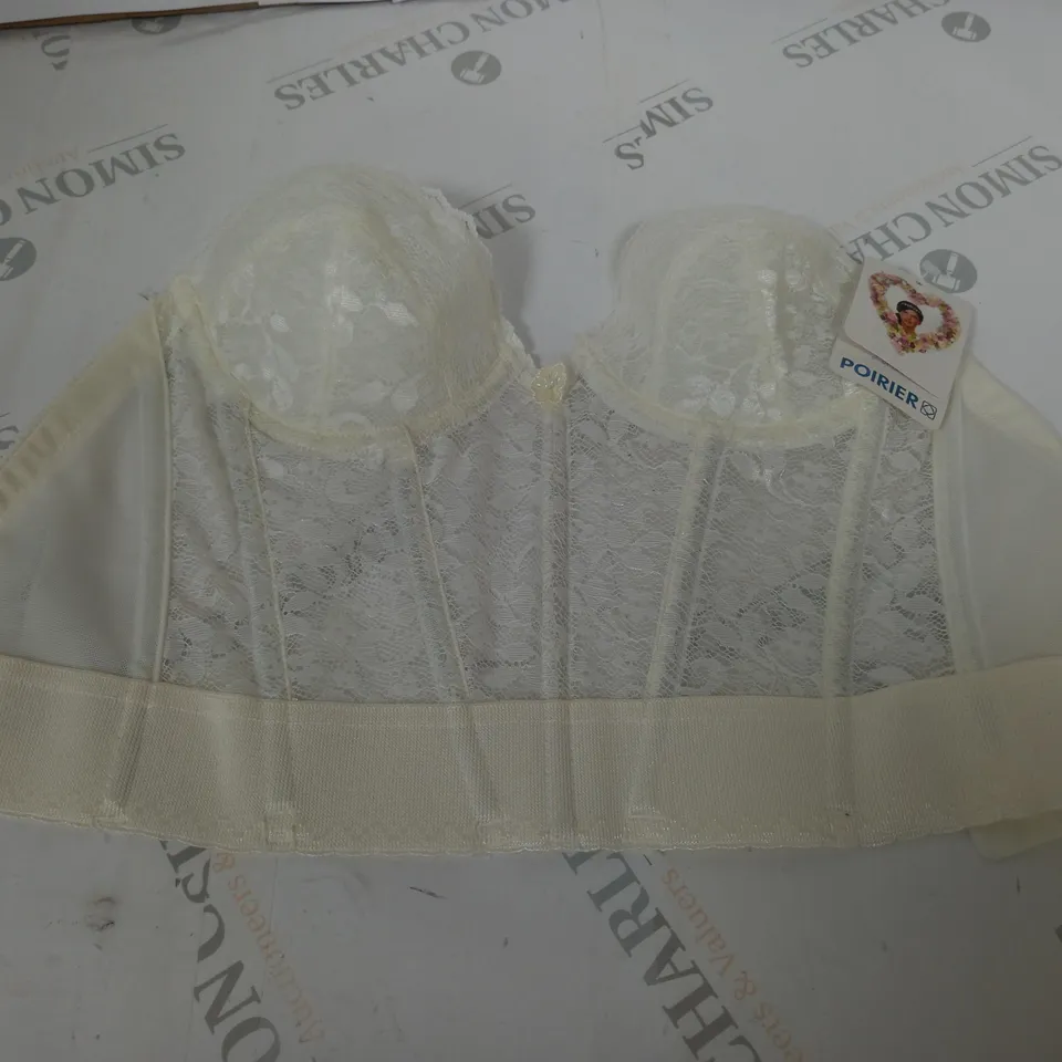 POIRIER IVORY BRIDGE BRA - UK 32 