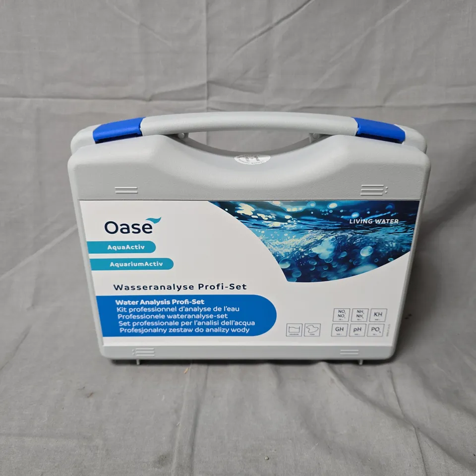 OASE AQUAACTIV WASSERANALYSE PROFI-SET AQUARIUM WATER TESTING KIT