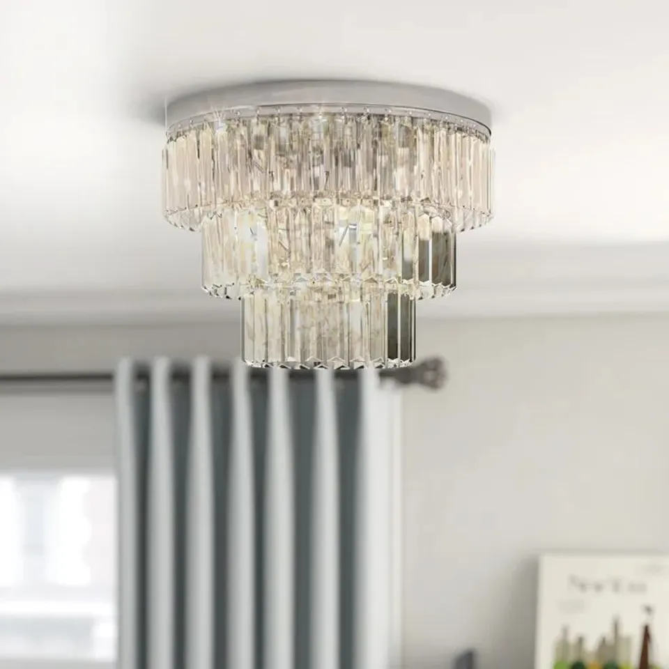 BOXED CARRILLO CRYSTAL FLUSH MOUNT 