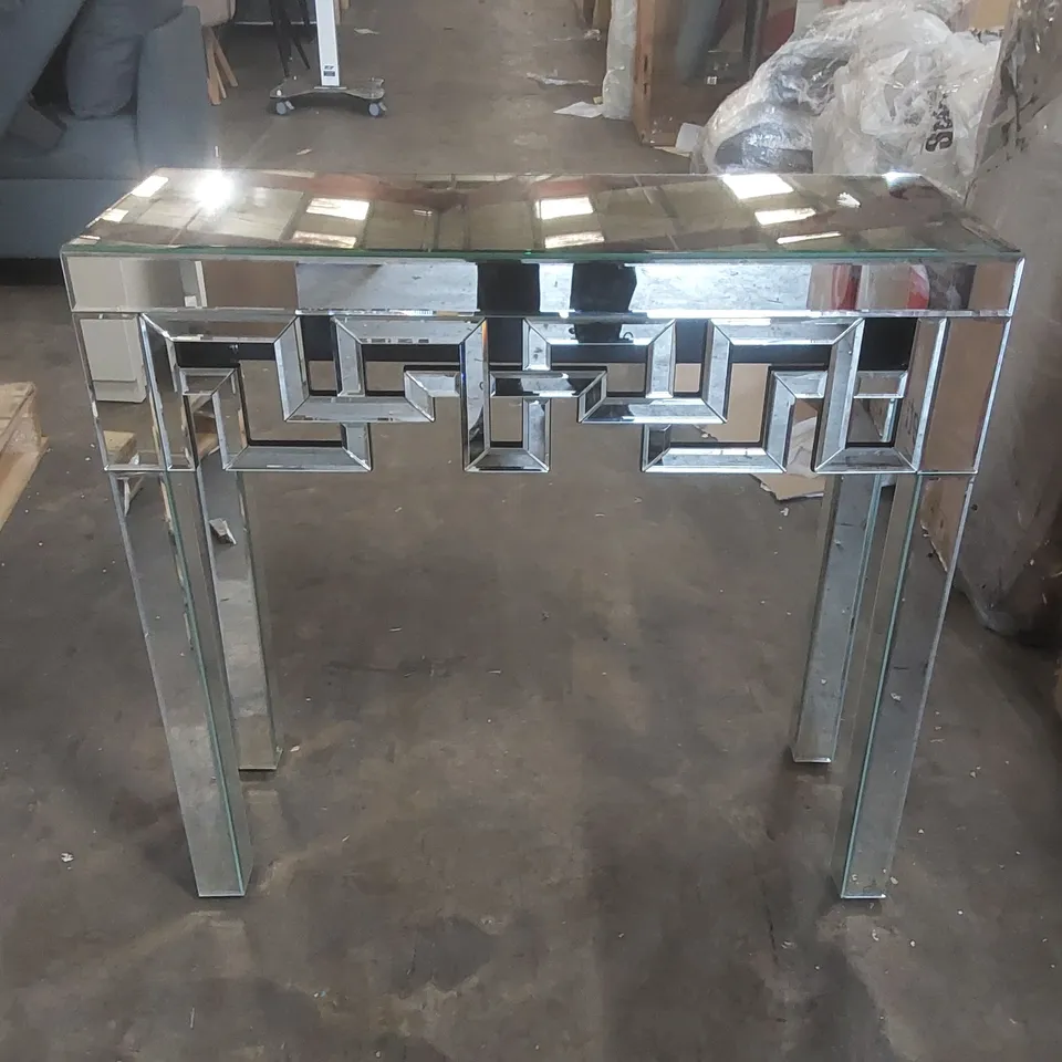 DESIGNER MIRRORED CONSOLE TABLE