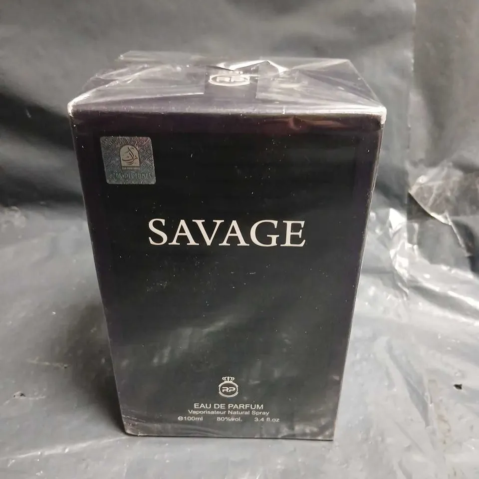 BOXED AND SEALED SAVAGE EAU DE PARFUM 100ML