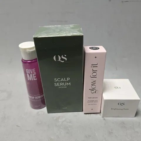 APPROXIMATELY 13 ASSORTED HEALTH & BEAUTY ITEMS TO INCLUDE - OS BRIGHTENING PASTE , GIVE ME MAKEUP REMOVER ETC