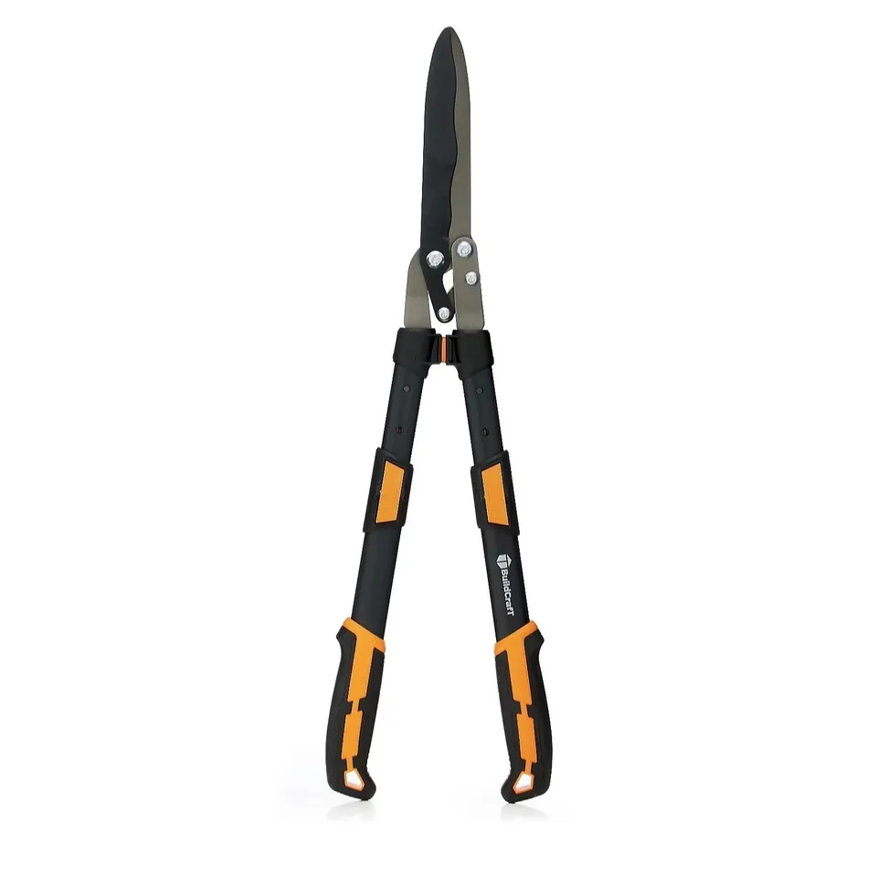BUILDCRAFT TELESCOPIC WAVE BLADE GARDEN SHEARS