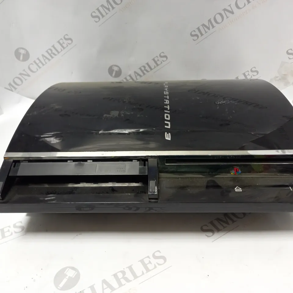 SONY PLAYSTATION 3 GAMES CONSOLE IN BLACK