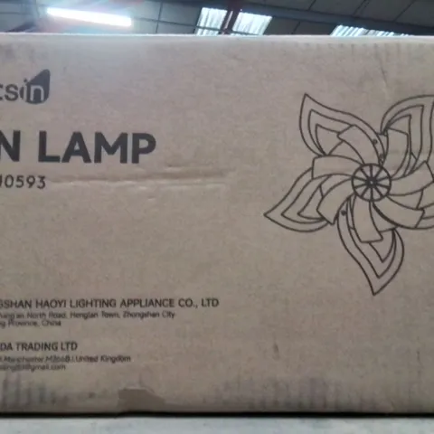BOXED FAN LAMP