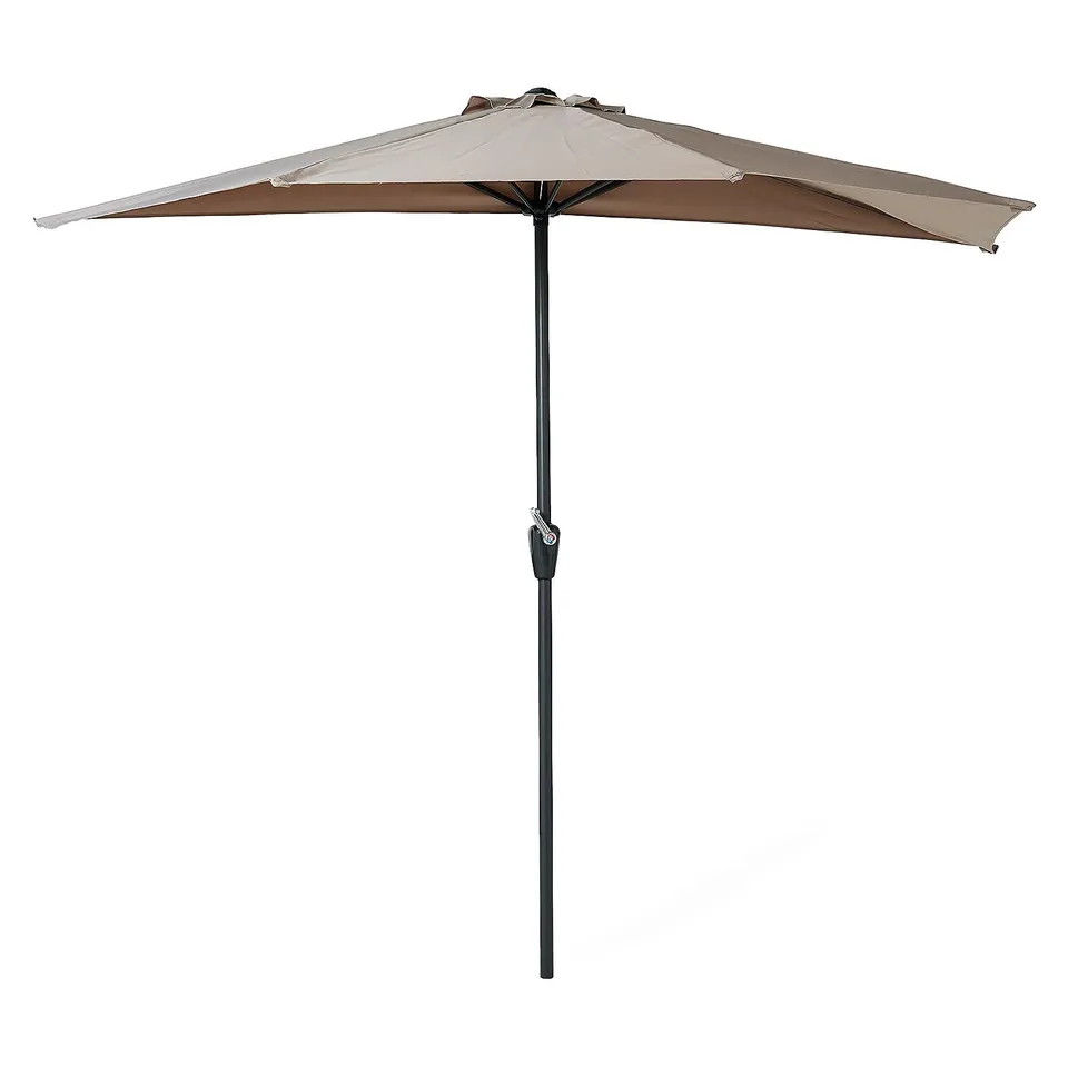 INNOVATIONS SPACE SAVING 2.7M X 3.8CM HALF PARASOL