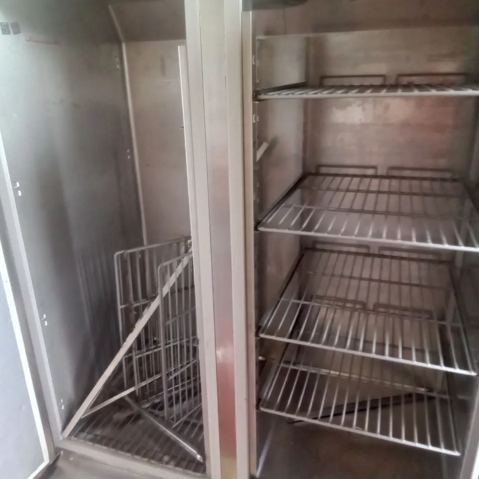 SPA TN 140 DOUBLE DOOR FRIDGE 