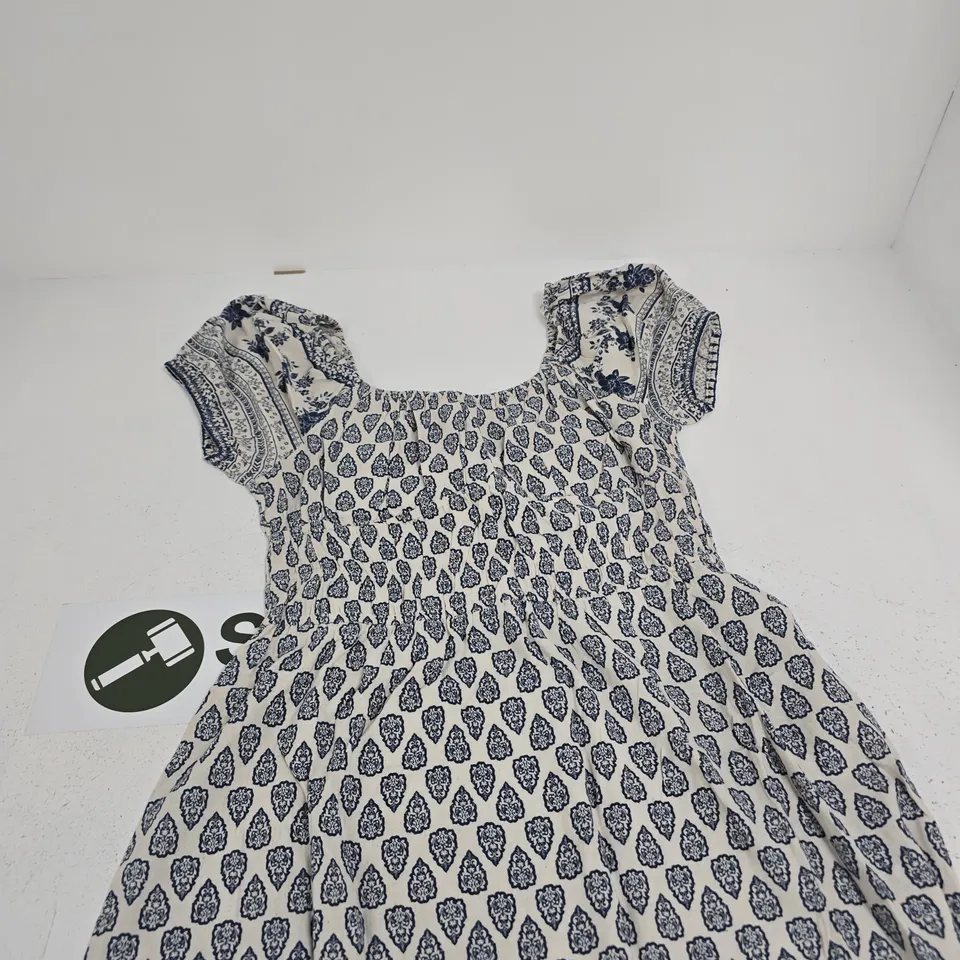 WILD FLOWER NAVY FLORAL DRESS – UK SIZE XL