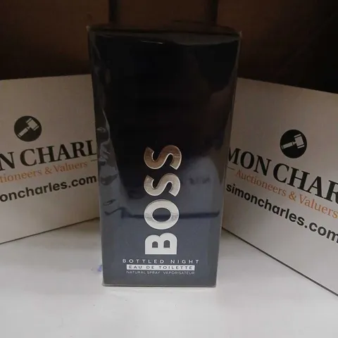 BOXED HUGO BOSS BOTTLED NIGHT EAU DE TOILETTE 100ML