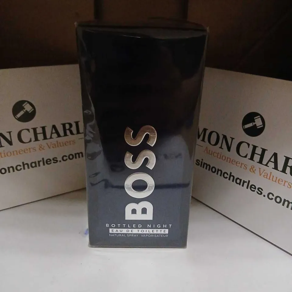 BOXED HUGO BOSS BOTTLED NIGHT EAU DE TOILETTE 100ML