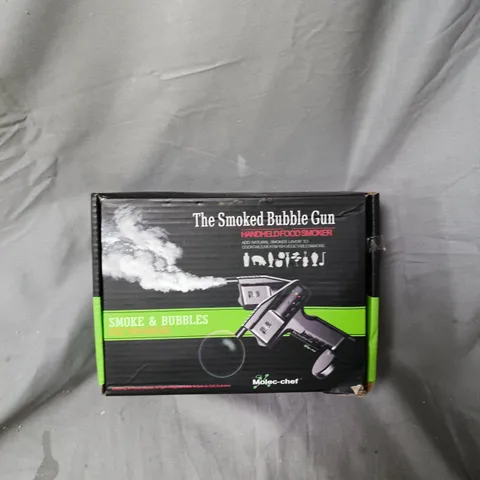 The Smoked Bubble Gun – Handheld Food Smoker (Boxed)