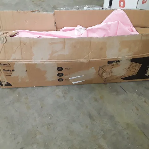 BOXED KEPLIN KIDOOLA SOFT PLAYPEN WITH ACCESSORIES PINK COLOUR 