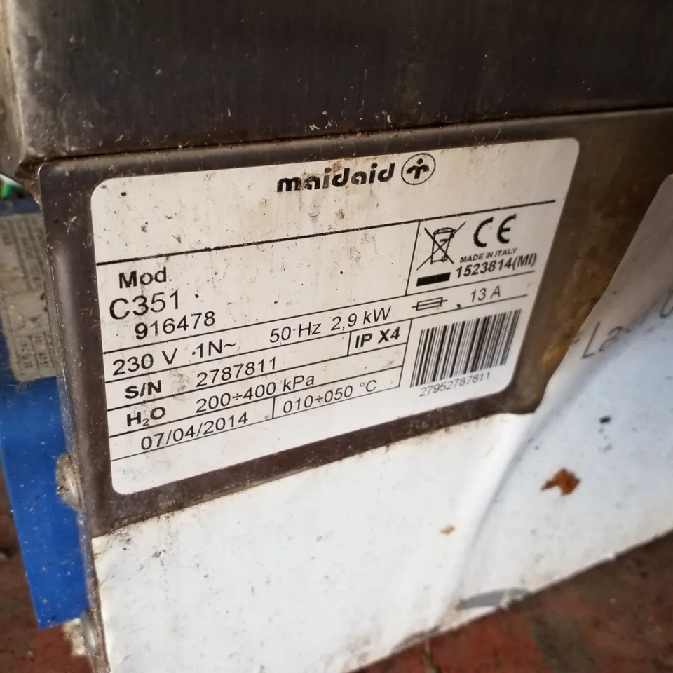 MAIDAID C351 GLASSWASHER 