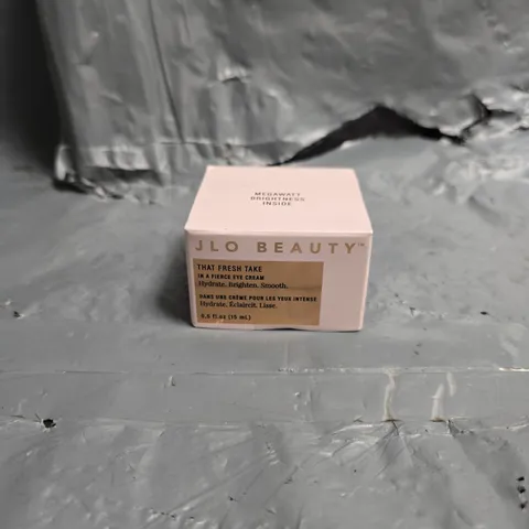 SEALED JLO BEAUTY THAT FRESH TAKE EYE CREAM 15ML