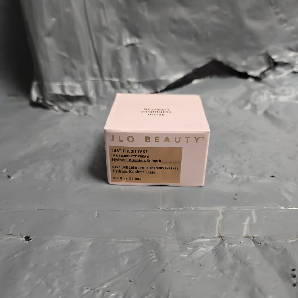 SEALED JLO BEAUTY THAT FRESH TAKE EYE CREAM 15ML