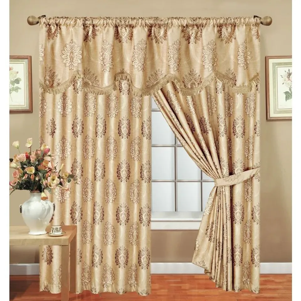 BOXED GARD POLYESTER ROOM DARKENING CURTAINS 66" × 72"
