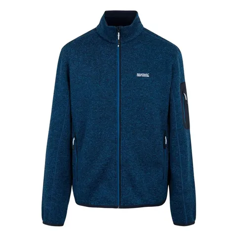 MEN'S NEWHILL FULL ZIP FLEECE SNORKEL BLUE XXL