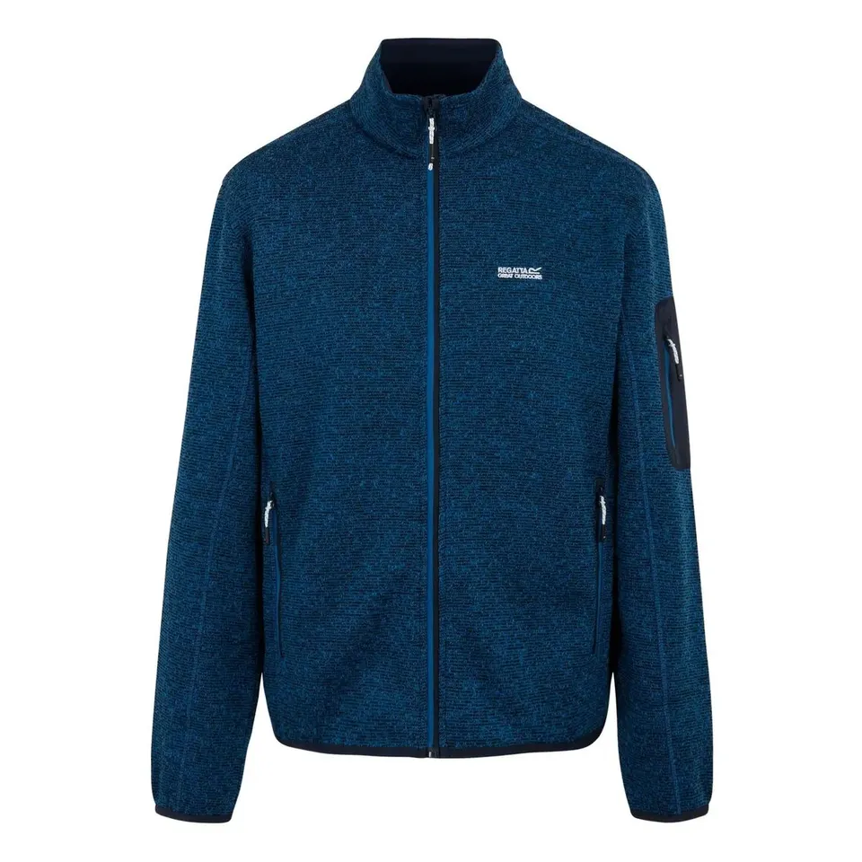 MEN'S NEWHILL FULL ZIP FLEECE SNORKEL BLUE XXL