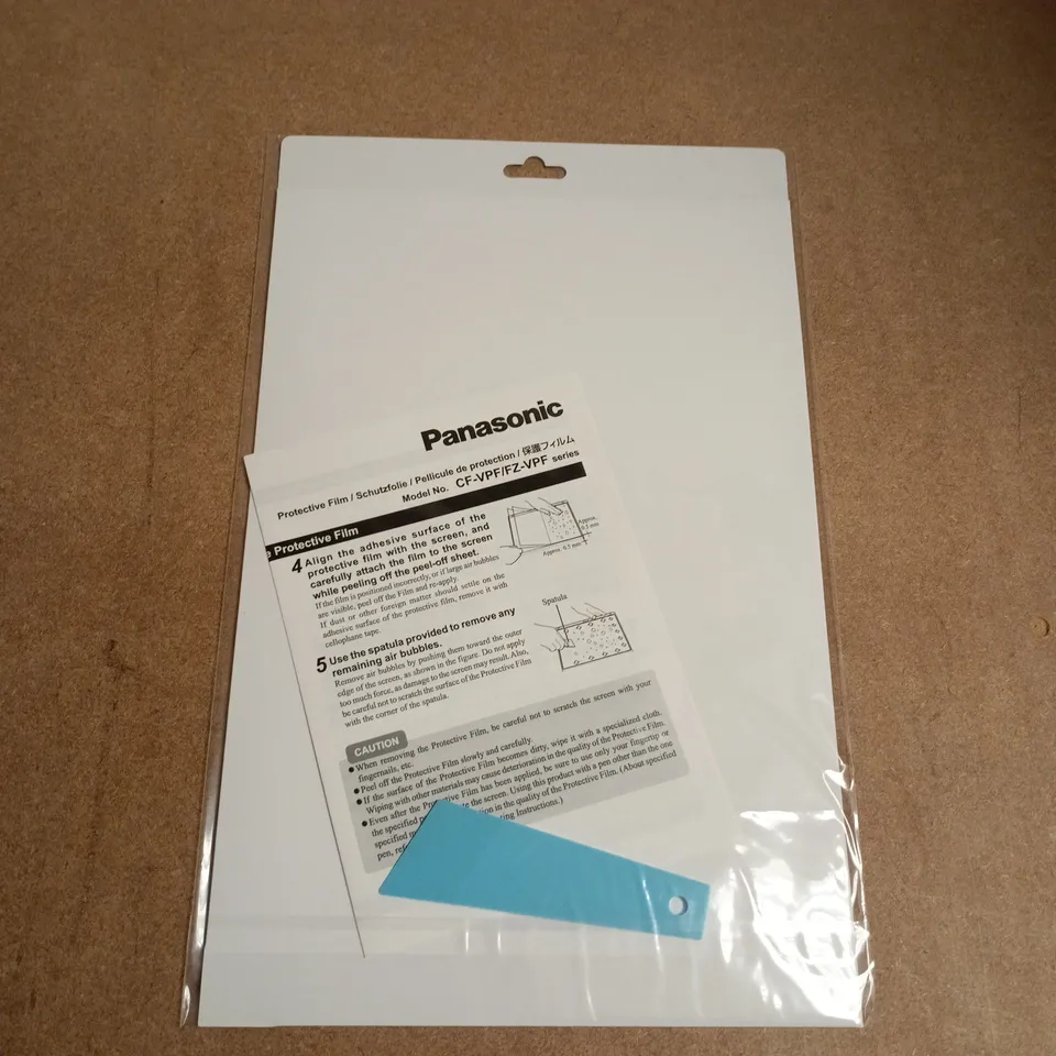 PANASONIC CF-VPF35U PROTECTIVE FILM – APPROX 50 PER BOX
