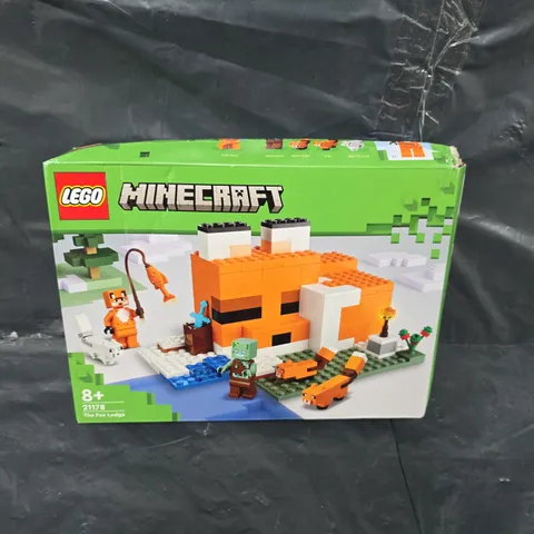 BOXED LEGO MINECRAFT 21178 THE FOX LODGE