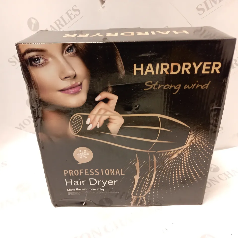 BOXED PROFESSIONAL HAIR DRYER