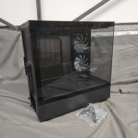 BOXED GAMING PC CASE IN BLACK - COLLECTION ONLY