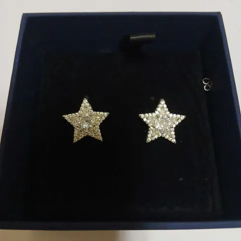BUTLER & WILSON SPARKLING STAR EARRINGS 