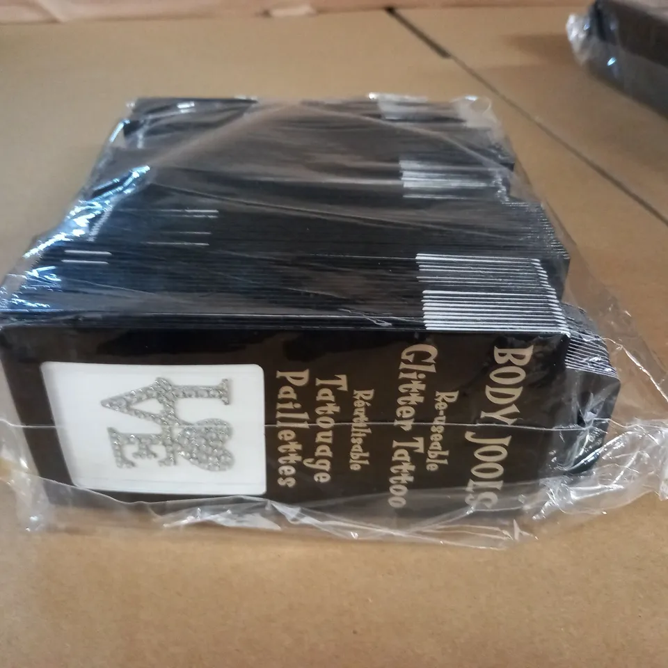 LOT OF APPROXIMATELY 95 LOVE THEMED BODY JOOLS REUSABLE GLITTER TATTOOS 