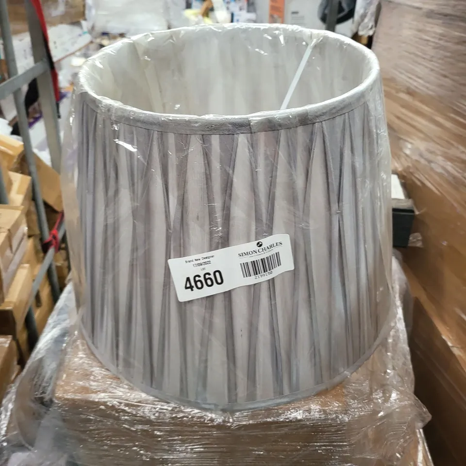 M&S HOME GREY LAMP 