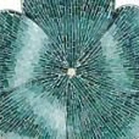 GARDEN REFLECTIONS FLORAL MOSAIC WALL HANGING