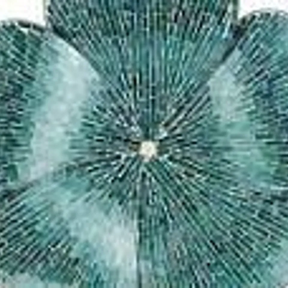 GARDEN REFLECTIONS FLORAL MOSAIC WALL HANGING