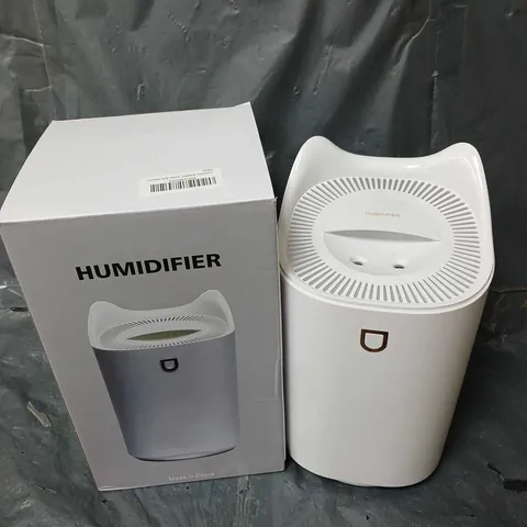 BOXED HUMIDIFIER IN WHITE