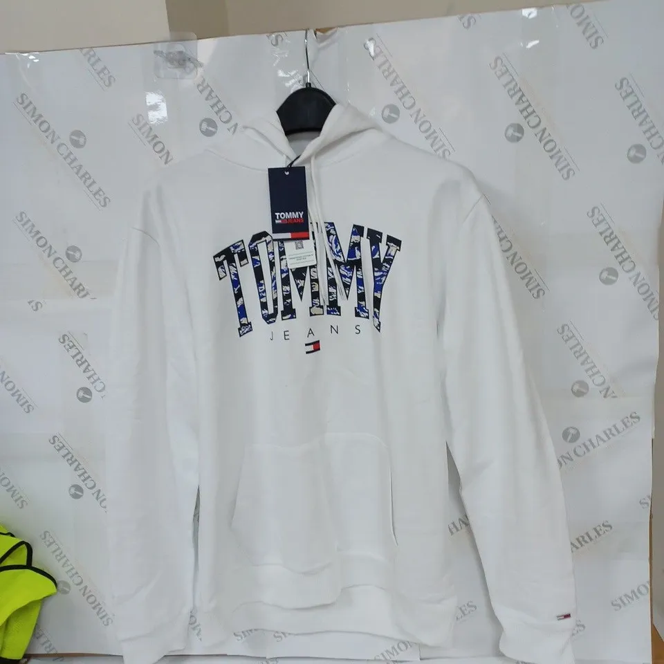 TOMMY HILFIGER JUMPER WHITE SIZE XL