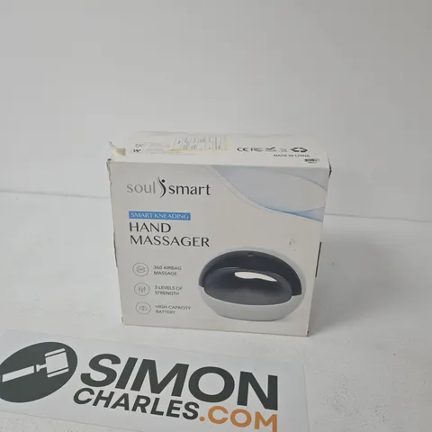 SOULSMART HAND MASSAGER – SMART KNEADING