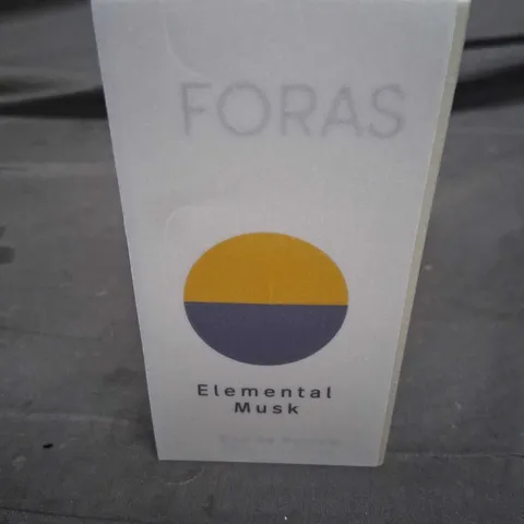 BOXED FORAS ELEMENTAL MUSK EAU DE PARFUM 50ML