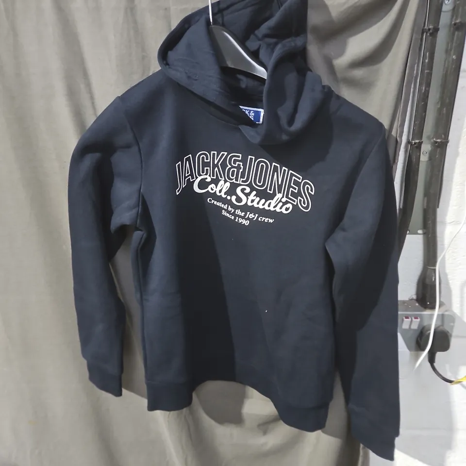 JACK & JONES NAVY HOODIE –SIZE 152CM