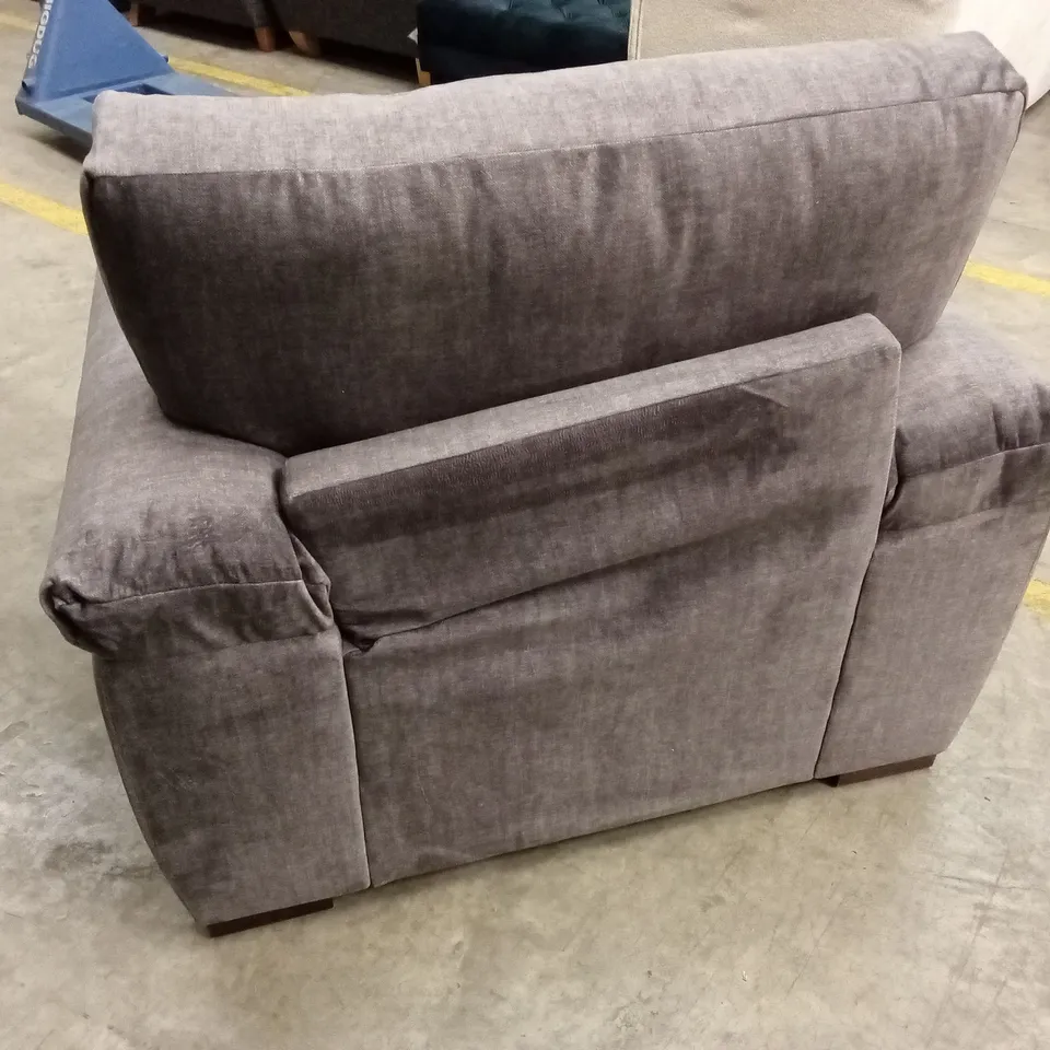 ELIZA FABRIC ARMCHAIR - GREY RRP £499