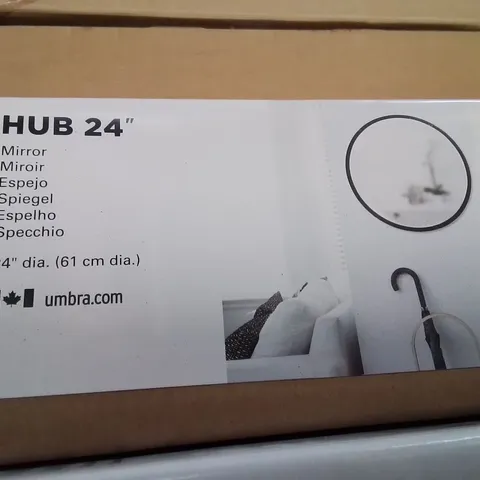 BRAND NEW UMBRA HUBBA ROUND MIRROR