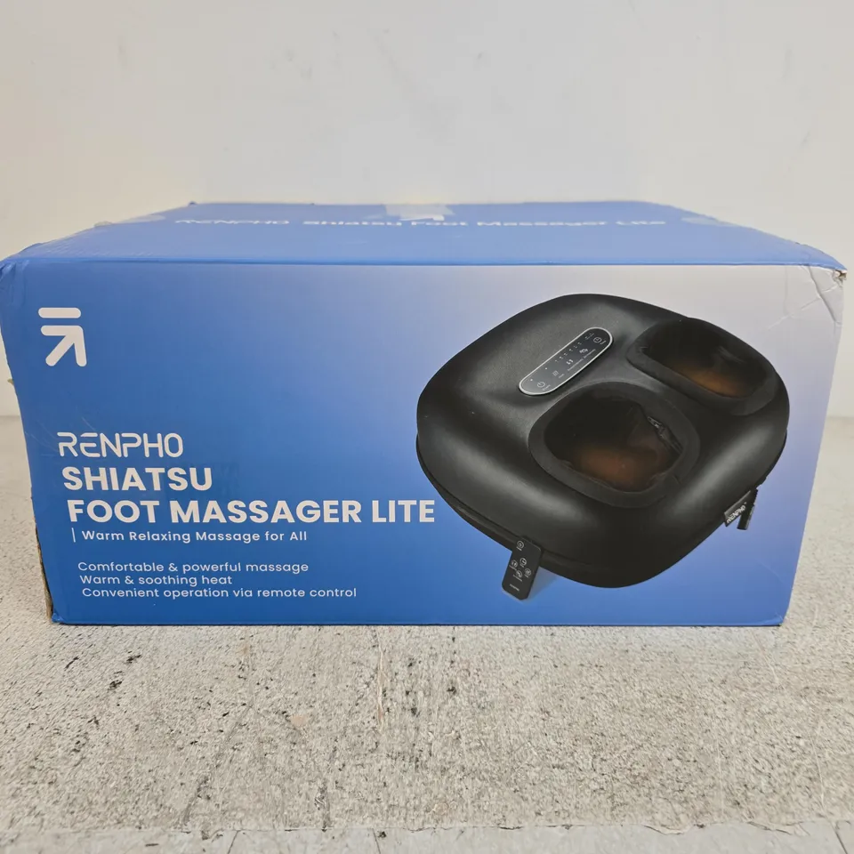 RENPHO SHIATSU FOOT MASSAGER LITE – BOXED
