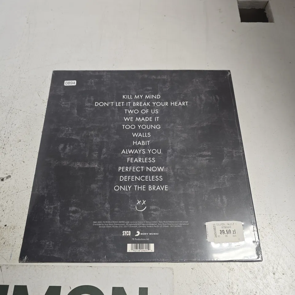 LOUIS TOMLINSON - WALLS LP (VINYL, SEALED)