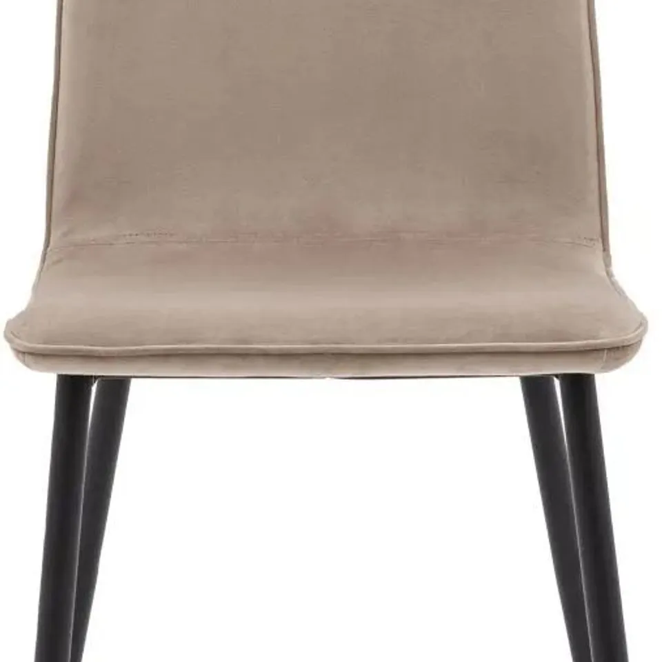 BOXED PAIR OF GALLERY DIRECT WIDDICOMBE DINING CHAIR TAUPE 