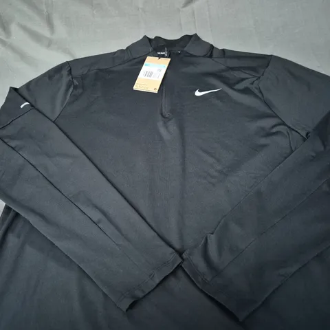 NIKE 1/4 ZIP RUNNING TOP - SIZE M 