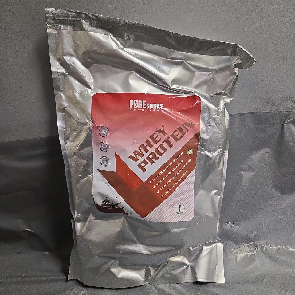 PURE SOURCE NUTRITION WHEY PROTEIN CHOCOLATE FLAVOUR (2.5KG) - COLLECTION ONLY