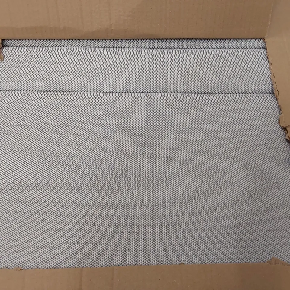 BOXED HAYDEN 135CM DOUBLE HEADBOARD IN DOVE GREY 