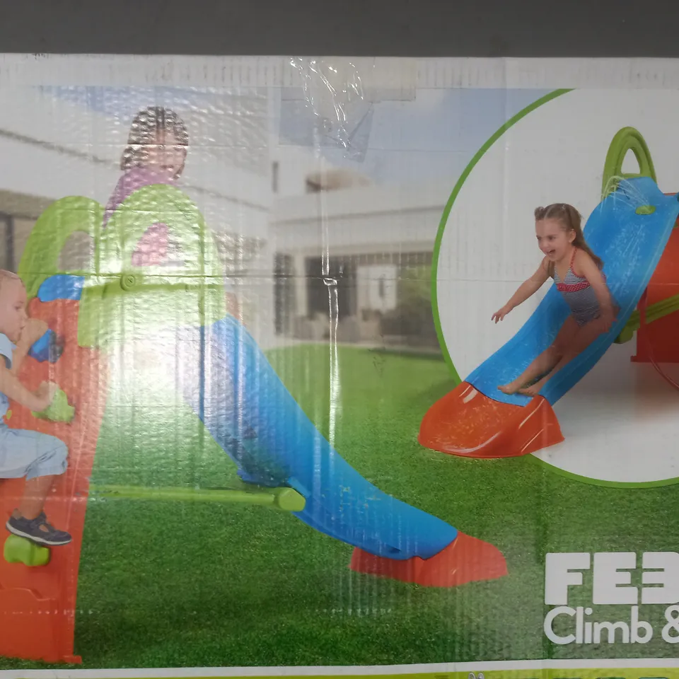 BOXED FEBER CLIMB & SLIDE - COLLECTION ONLY RRP £129.99