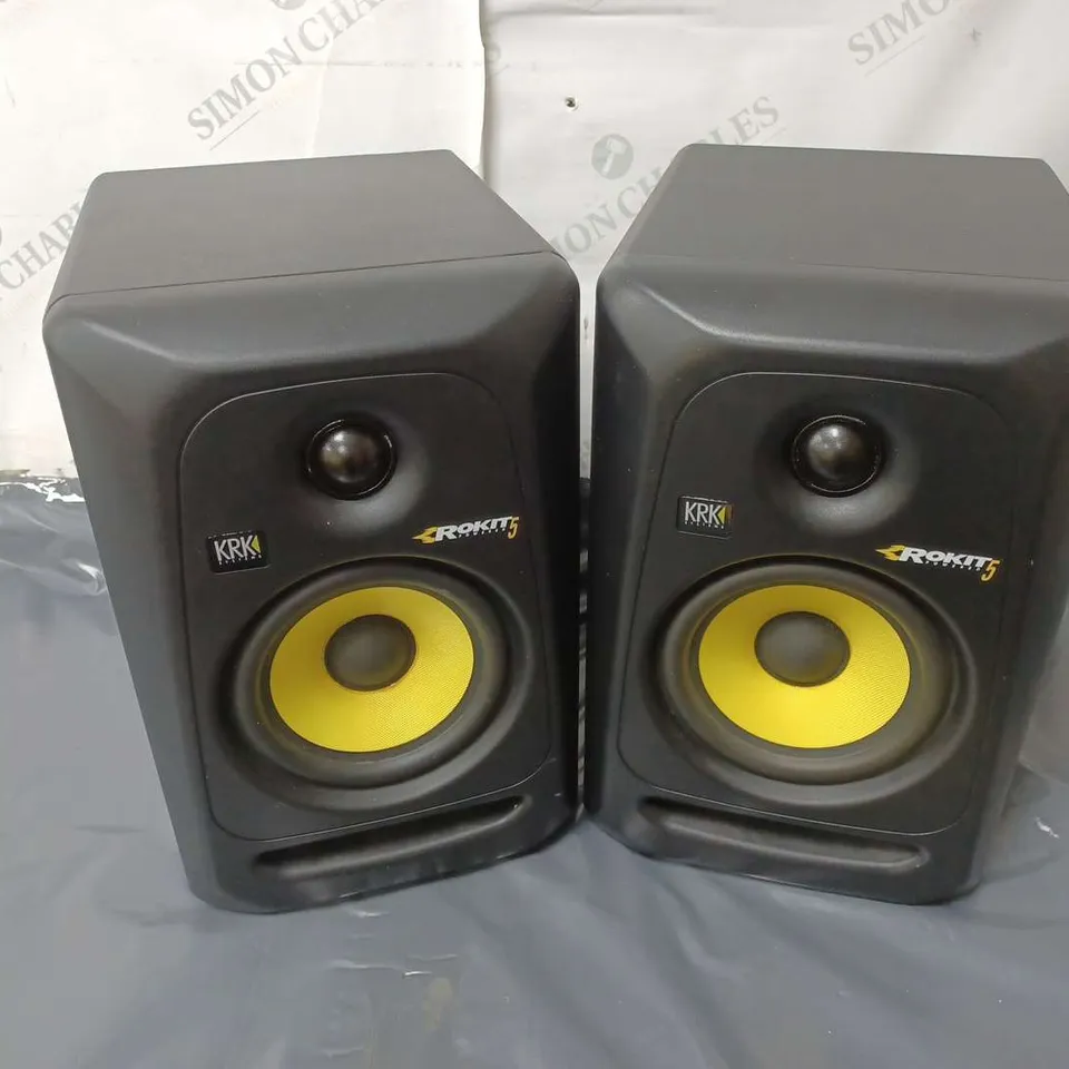 KRK ROKIT5 SPEAKERS