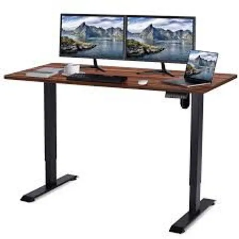BOXED 160CM × 80CM ELECTRIC HEIGHT ADJUSTABLE STANDING DESK